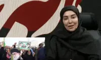 ژیلا صادقی: قلبم مچاله است که رهبر انقلاب امروز نیستند