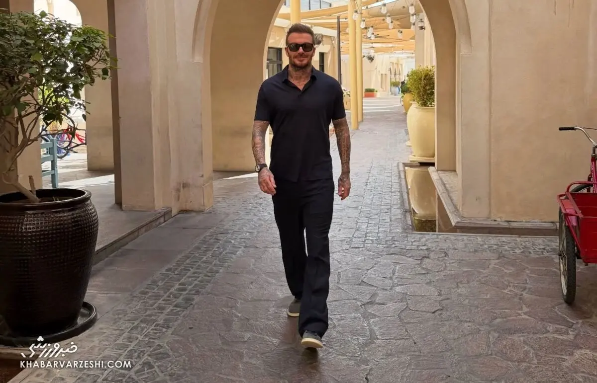 شغل جدید دیوید بکام: پخت نان ایرانی!