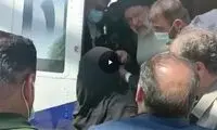 دیدار لحظه آخری رئیسی و بانوی اهل میاندوآب