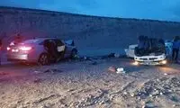 تصادف بر اثر خواب آلودگی، جان 4 نفر را گرفت!