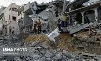 ویدئو هولناک از زیر آوار ماندن مردم فلسطین