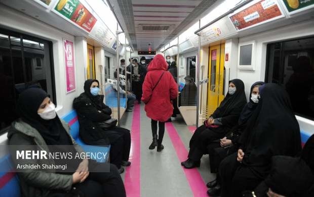 صحنه تلخی که امروز از متروی تهران شکار شد