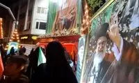 حال و هوای مردم عزادارِ رهبر شهید در خیابان کشوردوست