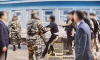 تصاویر بازگرداندن فراریان وحشت‌زده‌ی کره‌شمالی