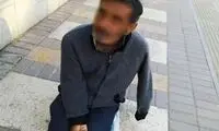 مردی که وانمود می‌کرد یک پا ندارد و گدایی می‌کرد، دستگیر شد