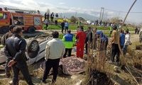تصادف مرگبار قطار با یک پژو پارس در بندر گز