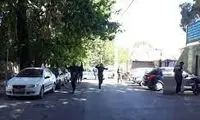 لحظه به دام افتادن گروگانگیرِ شهرک ولیعصر تهران