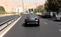 دستکاری ماهرانه پلاک برای فرار از قانون!