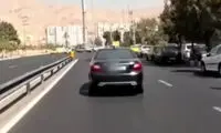 دستکاری ماهرانه پلاک برای فرار از قانون!