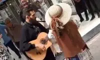 اجرای خیابانی این دختر و پسر در تهران وایرال شد