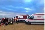 ۲۵ مصدوم در حادثه واژگونی مینی‌بوس دانش‌آموزان
