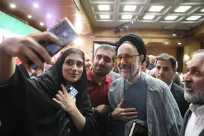 جدیدترین تصاویر از خاتمی در یک همایش رسمی منتشر شد