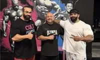 لحظه خاص دو نماینده ایران در مستر المپیا