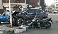 تصویری از یک تصادف عجیب در اندرزگو که وایرال شد