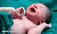 تولد این نوزاد اهالی سنندج را غافلگیر کرد