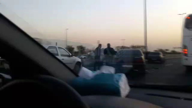 تصاویری دلخراش از تصادف در بزرگراه تهران-کرج