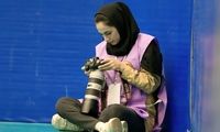 قاب‌های دلبر از فاطمه خانم و دخترش در حاشیه لیگ