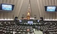 عکس پربازدید از یک قاب دو نفره در صحن مجلس 