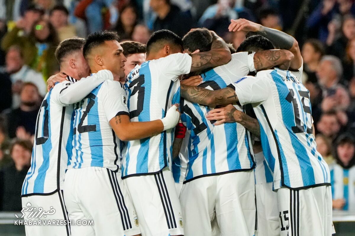 فخر فروشی مسی و رفقا در تیم ملی آرژانتین