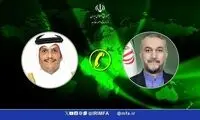 ماجرای تماس تلفنی وزرای خارجه قطر و ایران