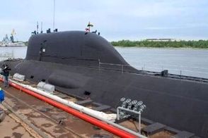 زیردریایی هسته‌ای روسیه به آب انداخته شد