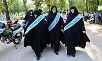 تصویر پیامک شرکت در طرح مقابله با بی‌حجابی
