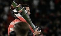 رقص کریس رونالدو با جام قهرمانی در اتوبوس