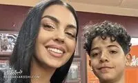 شوخی عجیب پسر رونالدو با جورجینا