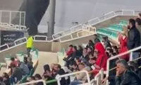 قانون‌شکنی تماشاگران پرسپولیس در اکباتان جنجالی شد