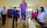 رای دادن بلندقدترین زن و مرد جهان در ترکیه