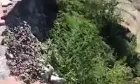 ویدئوی عجیبی که از وضعیت خطرناک متل‌قو منتشر شد