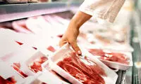عرضه قطره‌چکانی گوشت قرمز در فروشگاه‌های زنجیره‌ای