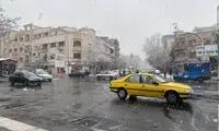 زمان بارش برف و باران در تهران مشخص شد