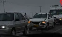 تصادف زنجیره ای هولناک در بزرگراه لشگری