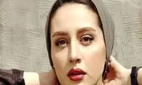 استایل شیک و جذاب بازیگر گیلدخت در اکران فیلم