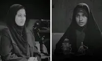 تصویری تاریخی از مناظره دو دختر بر سر حجاب
