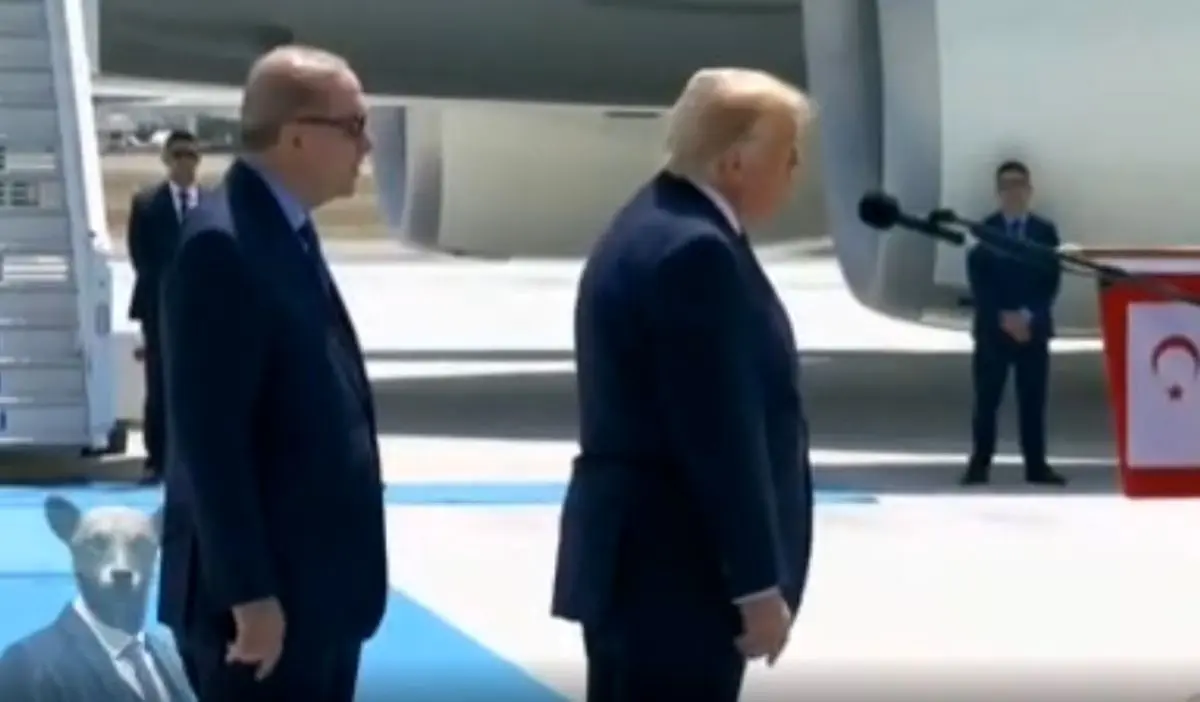 ترامپ در حضور اردوغان به زبان ترکی صحبت کرد