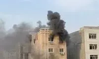 یک آتش‌سوزی در بندرعباس رخ داد