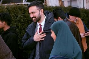 حضور نامزد شهرداری نیویورک در مراسم عاشورا