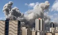 تصاویر اسپوتنیک از حمله جنگنده‌ها به مرکز پلیس تهران