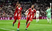 بایرن مونیخ با برتری برابر رئال مادرید به رختکن رفت