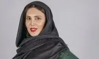 سلفی آسانسوری لیلا بلوکات با شلوار پاره‌پاره