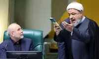قالیباف در پاسخ به رسایی: من پیک جنابعالی هستم