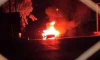 پهپاد اسرائیلی یک خودرو با 4 سرنشین را منفجر کرد