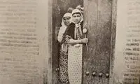 سوگلی ناصرالدین‌شاه را با لباس چینی ببینید
