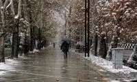 احتمال بارش برف و باران در این نقاط از کشور