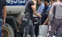تصاویر جدید از سرگردانی مردم تهران به خاطر آب 
