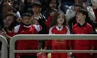 حیرت‌انگیز مثل شادی هوادار خردسال پرسپولیس