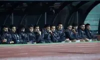 تمام نیمکت‌نشینان تیم ملی در دو قاب