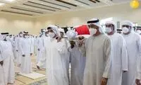 تصاویری از تشییع و خاکسپاری رئیس امارات